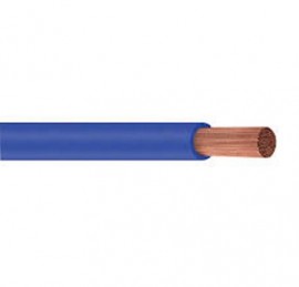 Cabo, cobre, unipolar, flexvel, 1,5 mm, azul escuro, PVC, 450/750 V, classe 4, rolo 100 metros