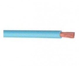 Cabo, cobre, unipolar, flexvel, 2,5 mm, azul claro, PVC, 450/750 V, classe 4, rolo 100 metros