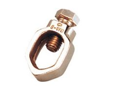 Conector, grampo, aterramento, ao-cobreado, cilndrica, dimetro 5/8", pureza 99,9% (olhal)